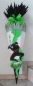 Preview: Bastelset Ninja mit Schlange weiß-schwarz-hellgrün