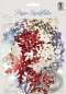 Preview: Bastelset für 6 Schneekristalle  "Paper Snowfkaes" rot silber von URSUS®