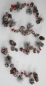 Preview: Winter / Weihgnachtsgirlande mit Zapfen und Beeren 1,50Meter