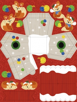 Adventskalender "Fuchs" Adventskalender "Fuchs" 24 Häuschen 3D von URSUS®