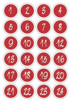 Adventskalender "Fuchs" Adventskalender "Fuchs" 24 Häuschen 3D von URSUS®