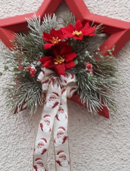 Preview: Türkranz Stern Weihnachten