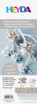 Fröbelstern-Streifen  Heyda