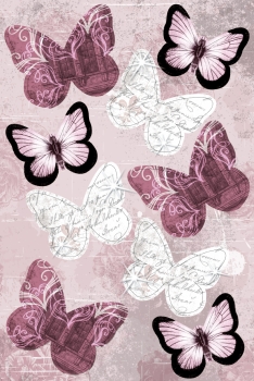 Preview: Deko Schmetterlinge  24 Stück 3D von URSUS®