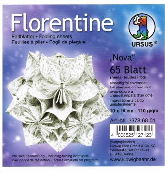 Faltblätter 15x15cm Florentine Origami