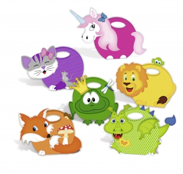 Preview: Geschenkboxen-Set gestanzt mit Bastelanleitung von URSUS®