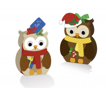 Preview: Geschenkboxen-Set gestanzt mit Bastelanleitung von URSUS®