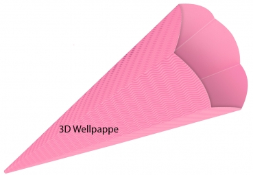 Schultüten Bastelset Blumenelfe flieder-grün-pink