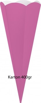Schultüten Bastelset Pferdekopf pink-rosa-blau