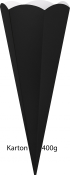 Schultüten Bastelset Drachen schwarz-braun-silber