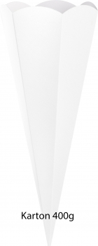 Schultüten Bastelset Schulkind weiß-grün-rosa