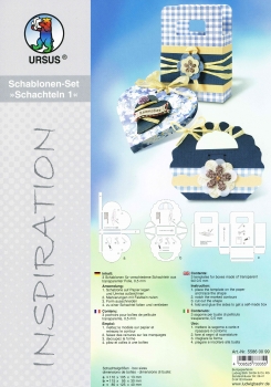 Schablonen- Set 3 Schablonen von URSUS®