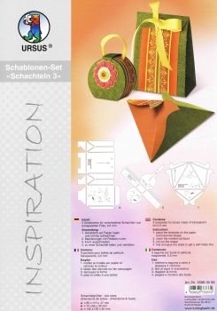 Schablonen- Set 3 Schablonen von URSUS®