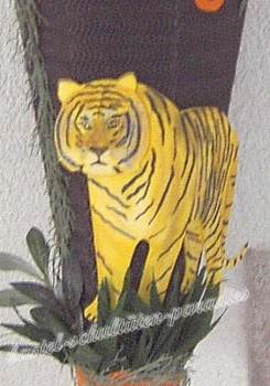 Bastelanleitung Tiger (nur Motiv)