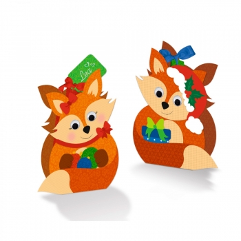 Preview: Geschenkboxen-Set gestanzt mit Bastelanleitung von URSUS®