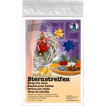 Fröbelstern Faltstreifen