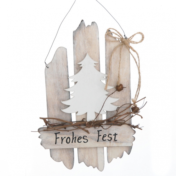 Türschild " Frohes Fest"