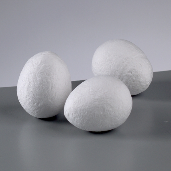 Watte-Eier 30x38 mm 10Stck.im Btl.