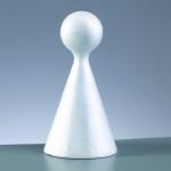 Styropor- Figurenkegel 15cm