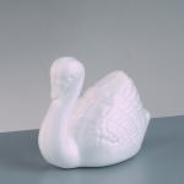 Styropor- Schwan klein 8x12cm