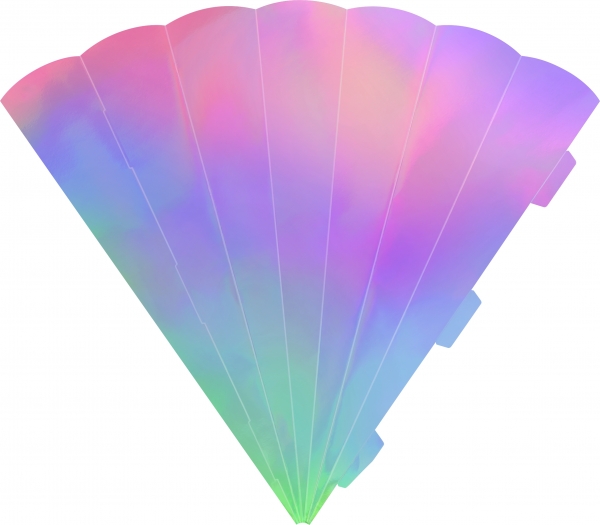 Schultütenrohling Zuschnitt sechseckig 69cm Zuckertüte Bastelset