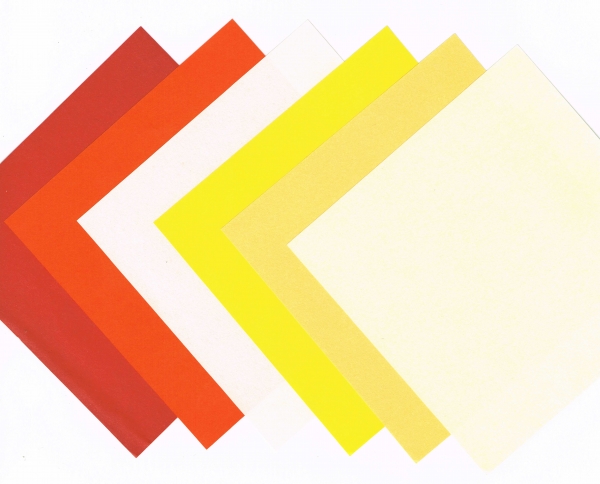 Faltblätter 15x15cm Florentine Origami