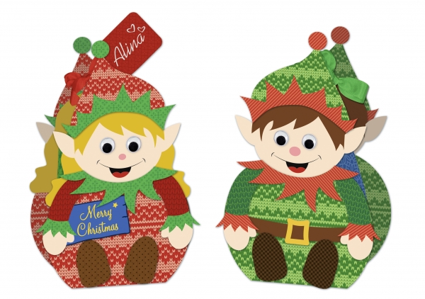 Geschenkboxen-Set gestanzt mit Bastelanleitung von URSUS®