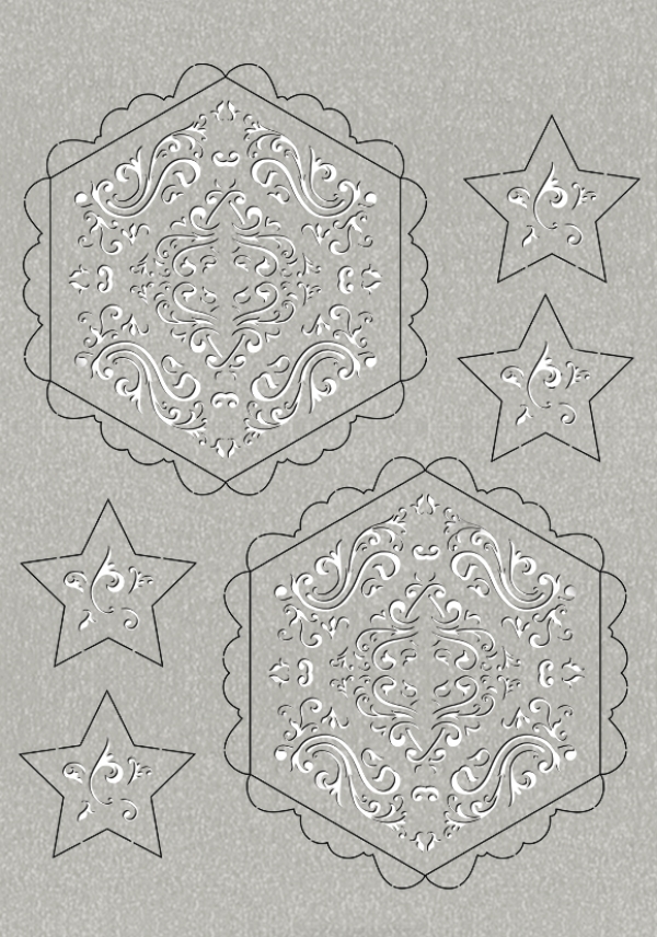 Geschenkboxen-Set gestanzt mit Bastelanleitung von URSUS®