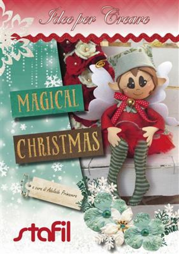 Magische Weihnacht  Bastelbuch in Deutsch