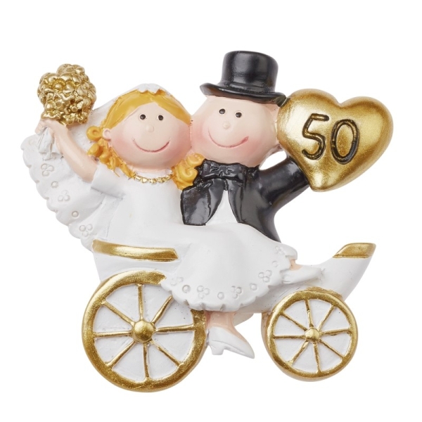 Goldenes Hochzeitspaar