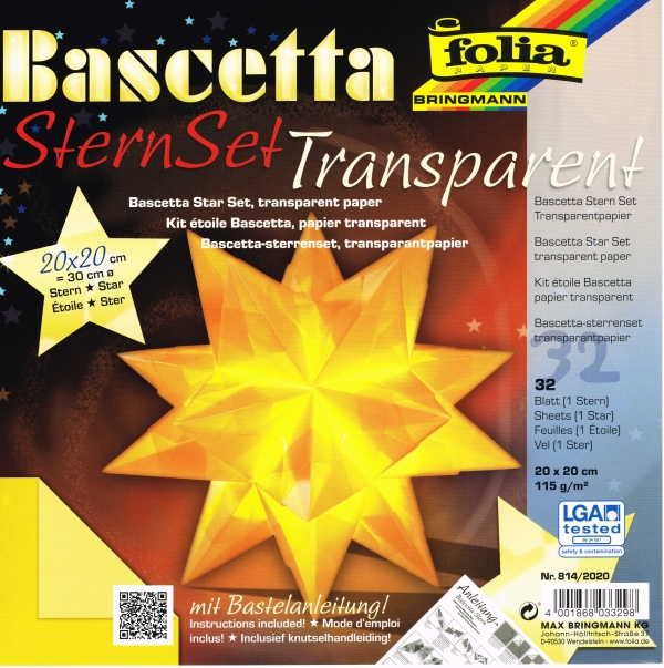 Bascetta Aurelio Faltpapier Origami