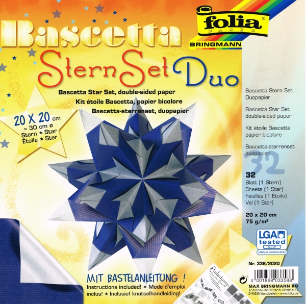 Bascetta Aurelio Faltpapier Origami