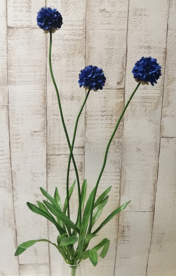 Deko-Gras, Blüten-Ball  Künstliche Blumen
