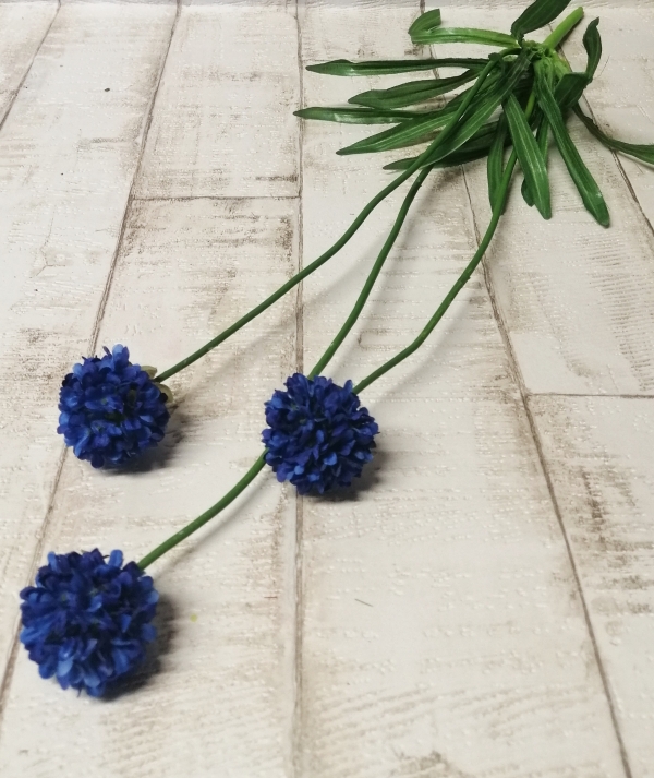 Deko-Gras, Blüten-Ball Künstliche Blumen
