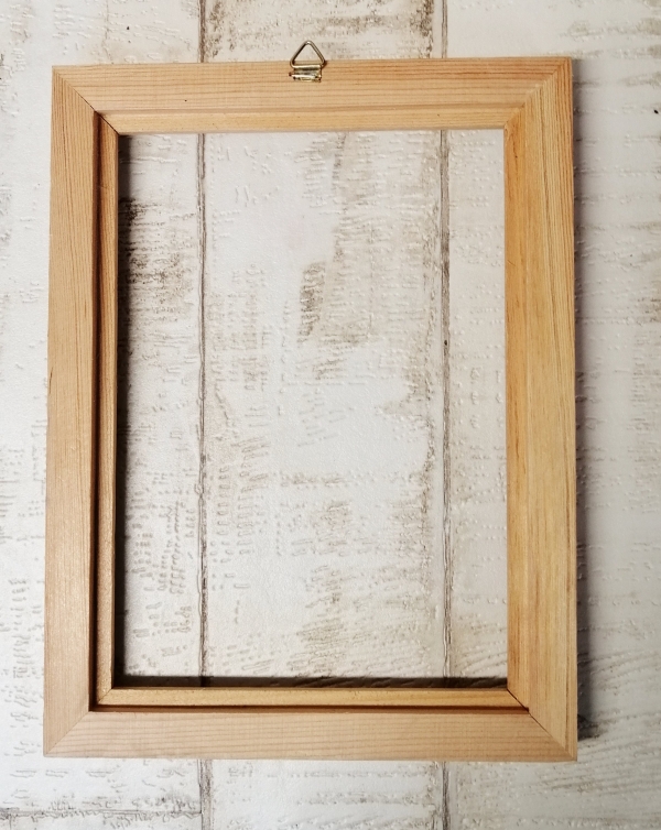 Holz-Bilderrahmen zum Basteln