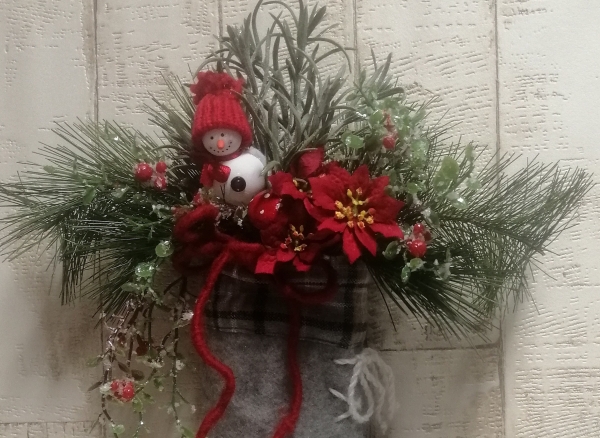 Türkranz Weihnachetn Stiefel