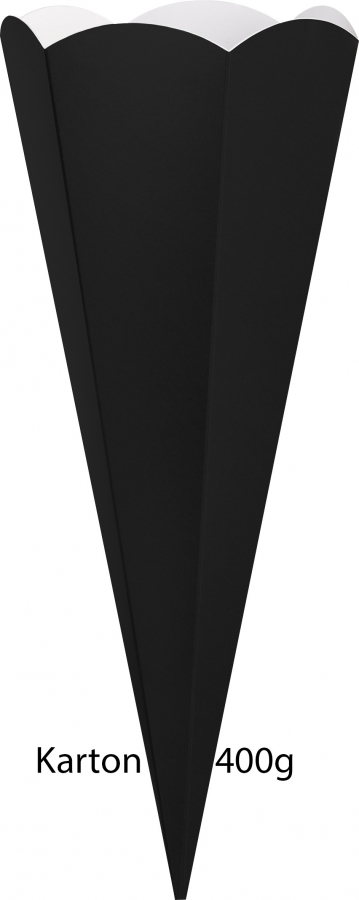 Schultüten Bastelset Drachen schwarz-braun-silber