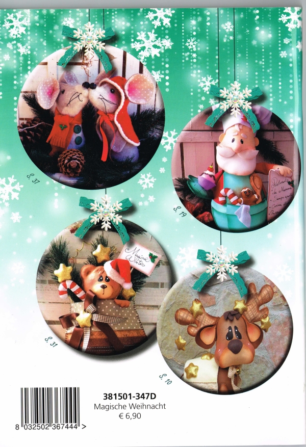 Magische Weihnacht  Bastelbuch in Deutsch