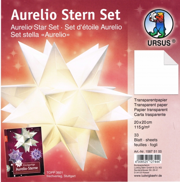 Bascetta Aurelio Faltpapier Origami