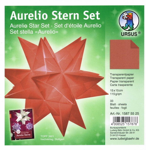 Bascetta Aurelio Faltpapier Origami