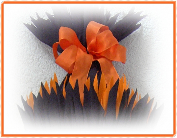 schultütenschleife orange