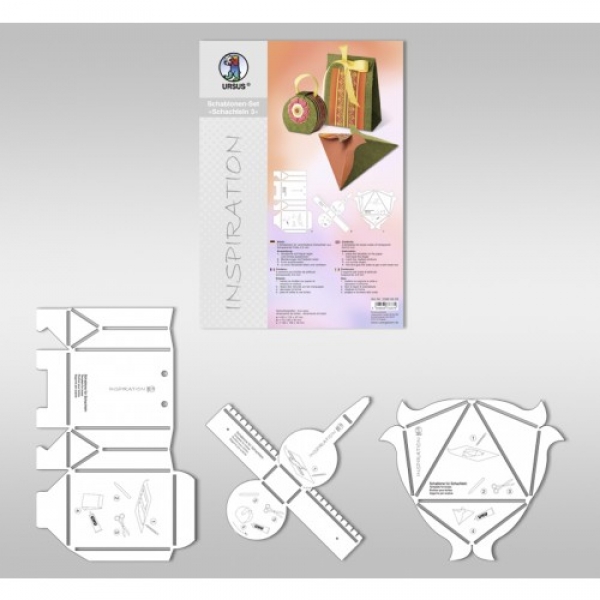 Schablonen- Set 3 Schablonen von URSUS®