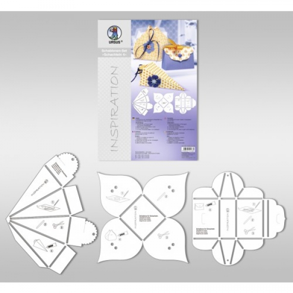 Schablonen- Set 3 Schablonen von URSUS®