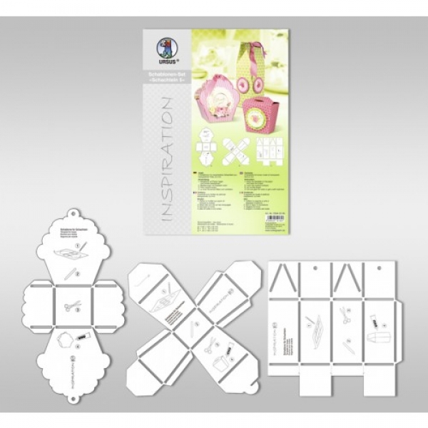 Schablonen- Set 3 Schablonen von URSUS®