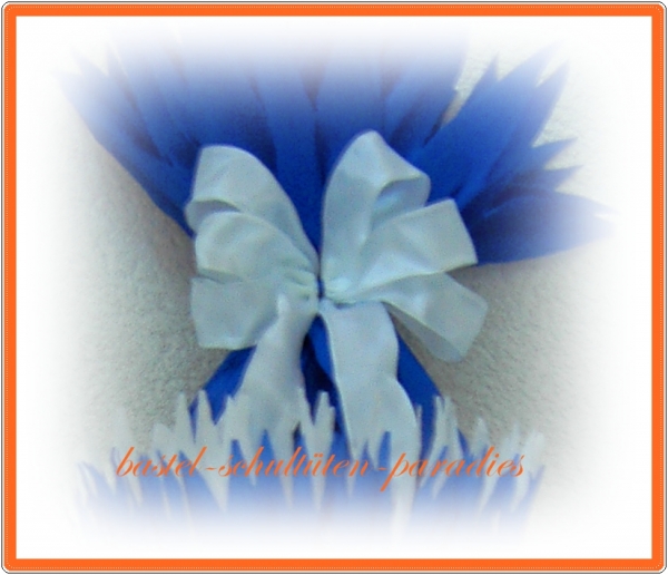 schultütenschleife weiß