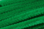 Chenille Pfeifenputzer grün/hellgrün